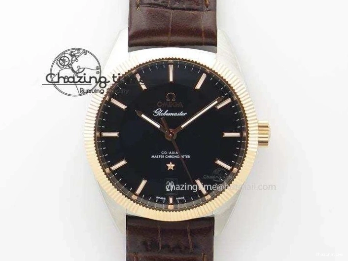 0228 Upgraded Seamaster Edizione Venezia SS Best Edition Blue Dial On Leather Strap A 8121